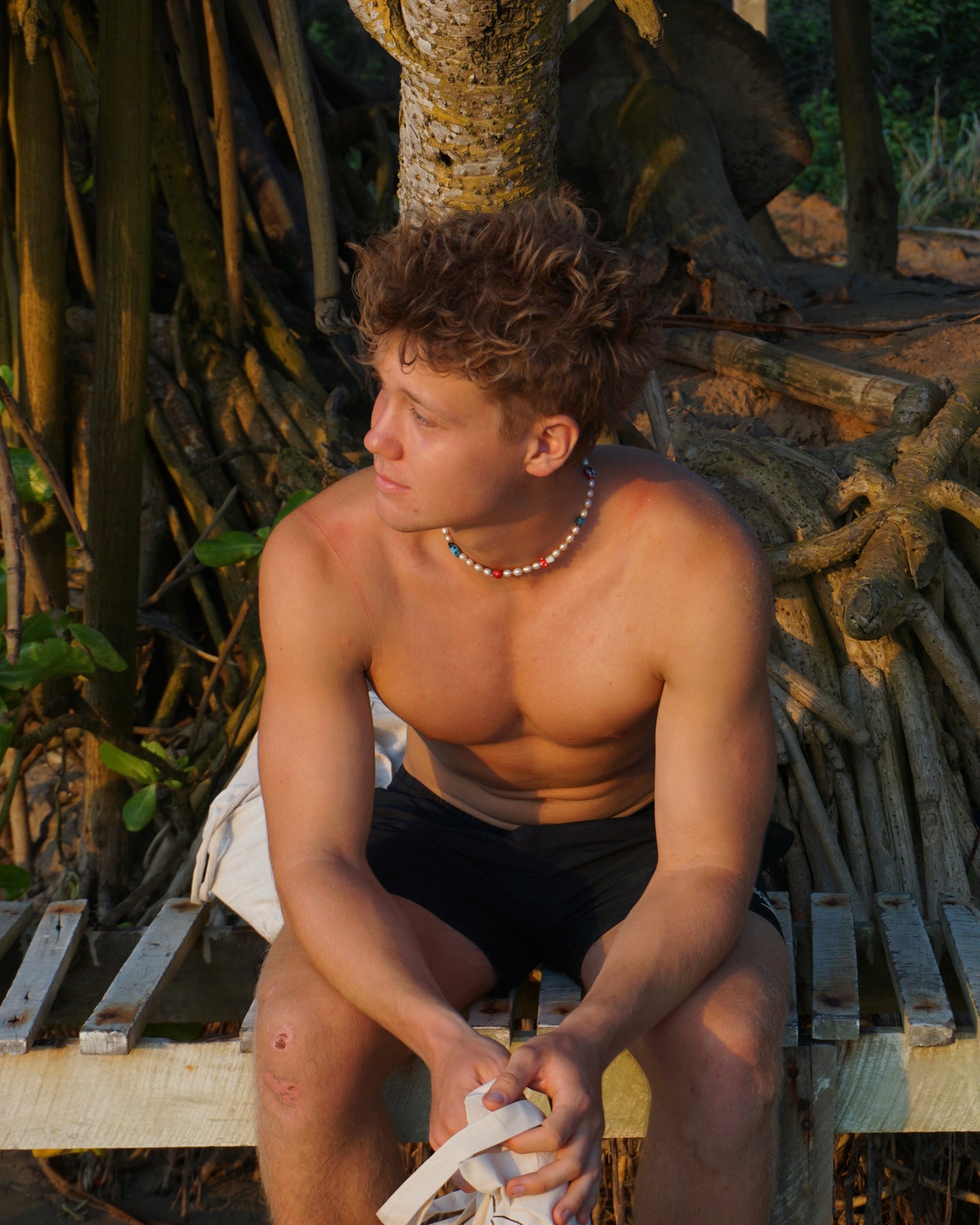 Handgemachte Perlenkette