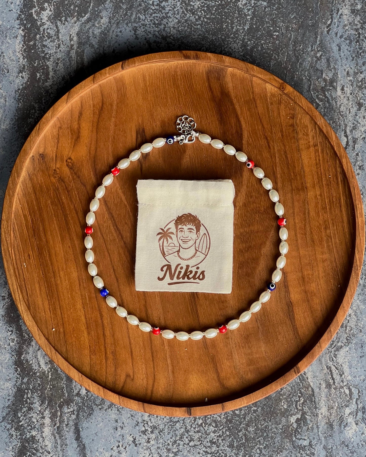 Handgemachte Perlenkette